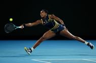 Coco Gauff in action at the 2024 Australian Open.